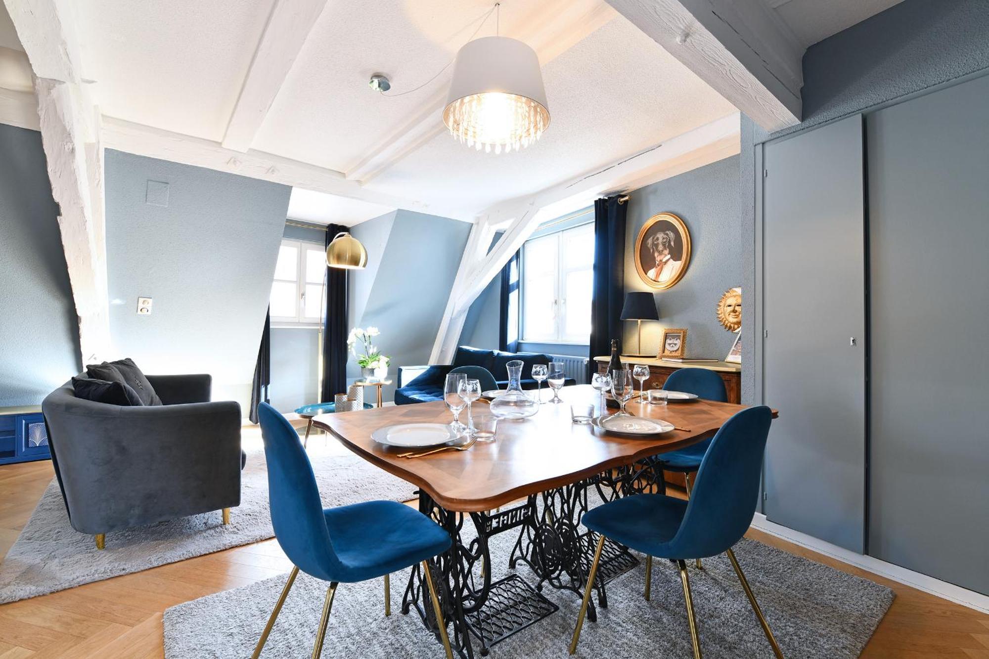 Romantique Appartement Fly Me To The Moon كولمار المظهر الخارجي الصورة