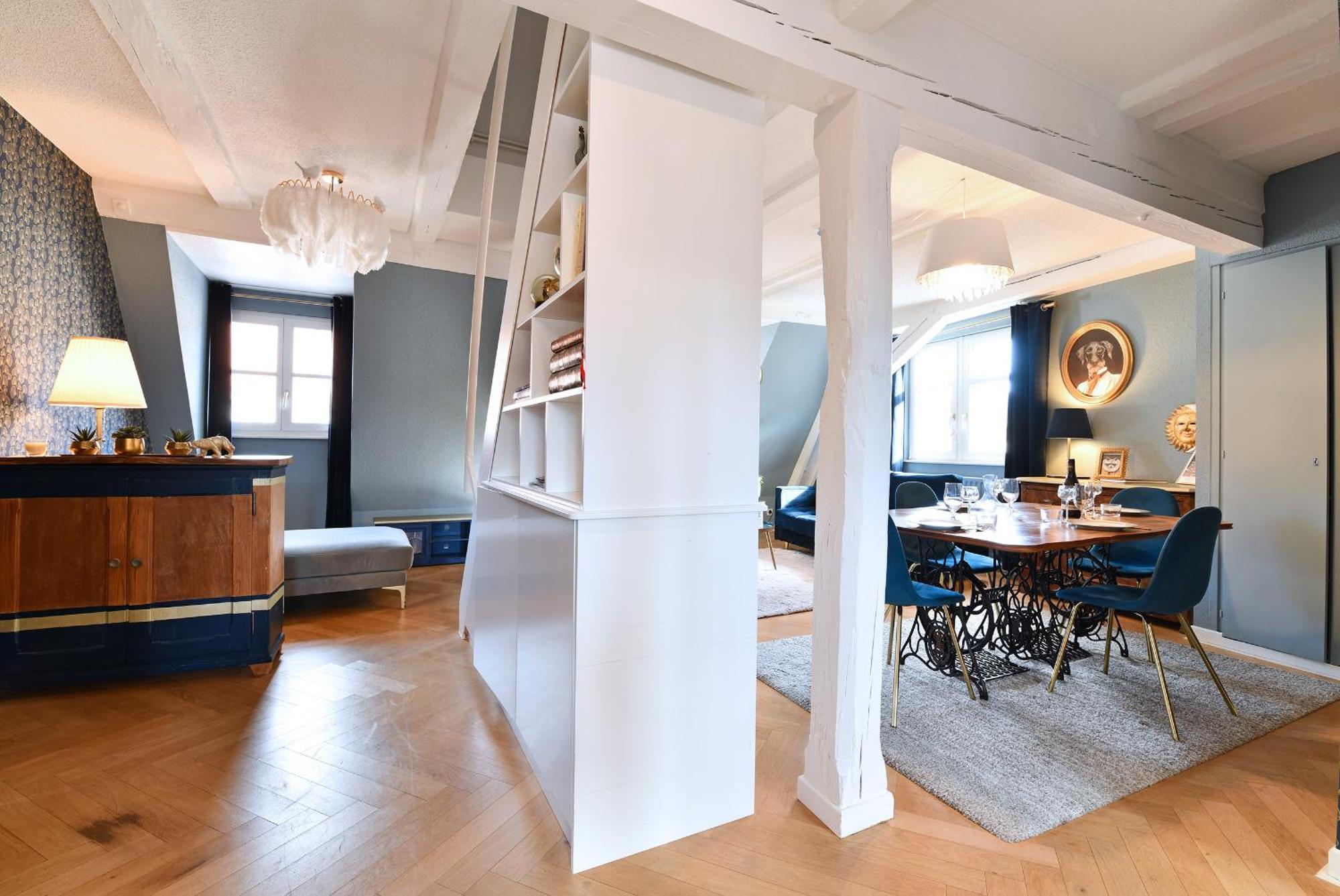 Romantique Appartement Fly Me To The Moon كولمار المظهر الخارجي الصورة