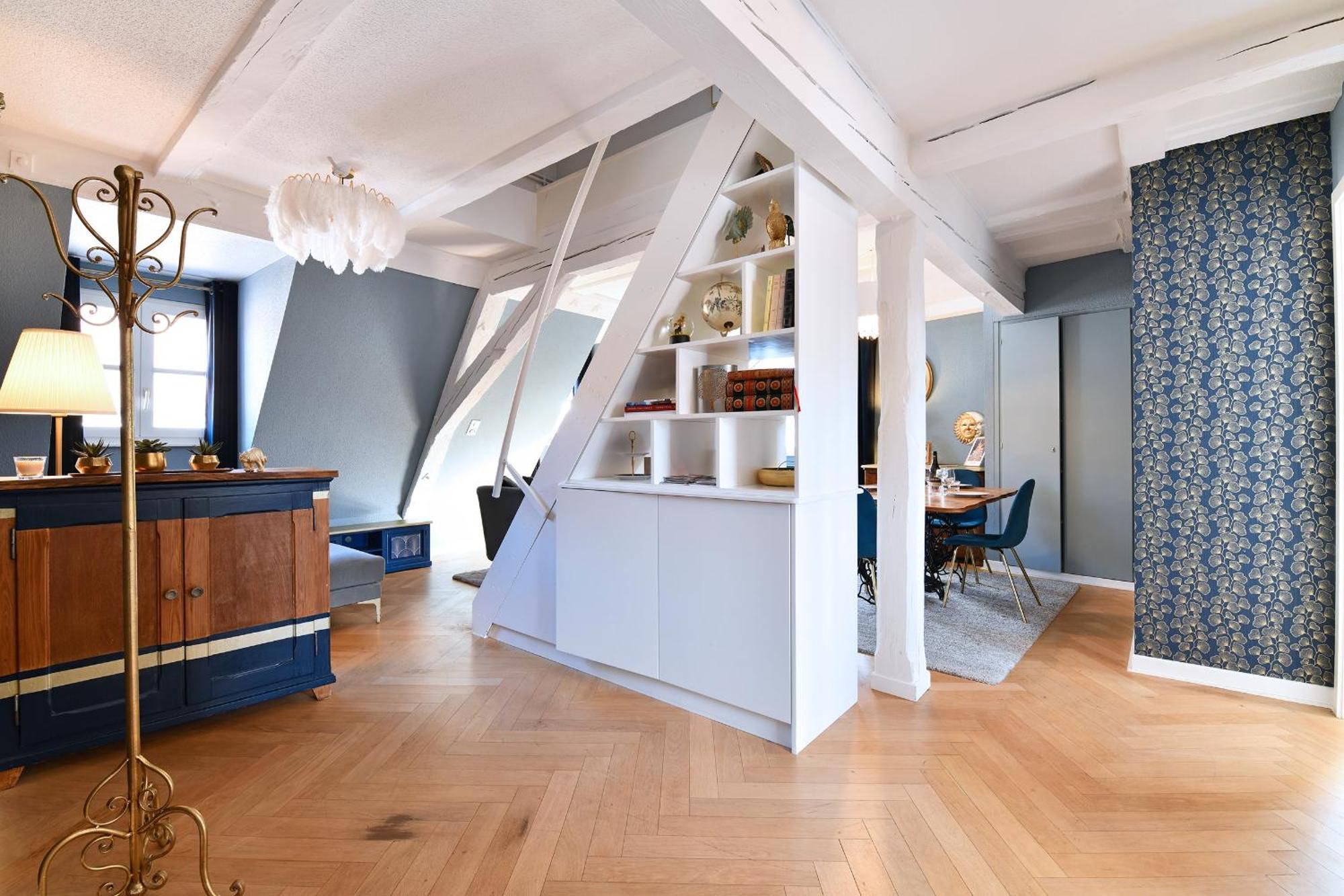 Romantique Appartement Fly Me To The Moon كولمار المظهر الخارجي الصورة